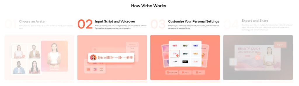 AI video creator Generate videos in minutes Boost SEO Brand visibility Virbo Video creation platform Professional-quality videos Automated video tools Customizable video templates