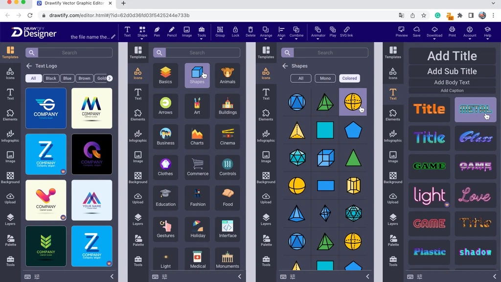 Drawtify Online vector graphic editor Free vector graphic editor Drawtify review Beautiful templates Vector illustration software Graphic design tools Online illustrator tool Best vector graphic editor Free design templates Create vector graphics online Drawtify templates Online design editor
