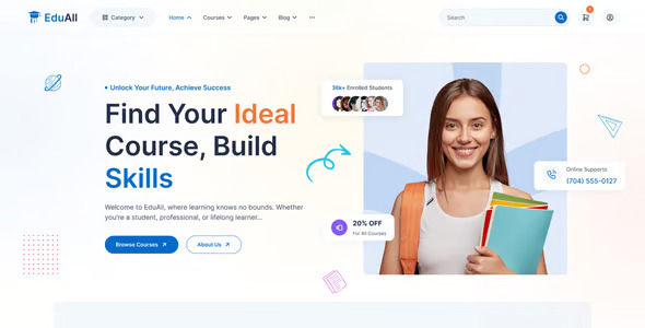 Top 5 Education Themes from ThemeForest to Build the Perfect LMS Website