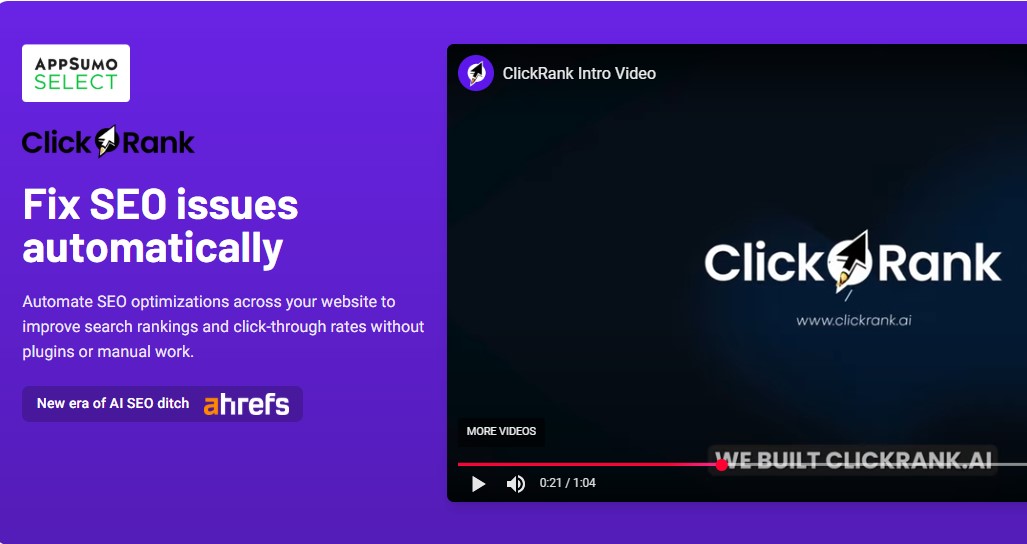 ClickRank AI-Driven SEO Tools: Boost Rankings, Accessibility & Engagement with One Click